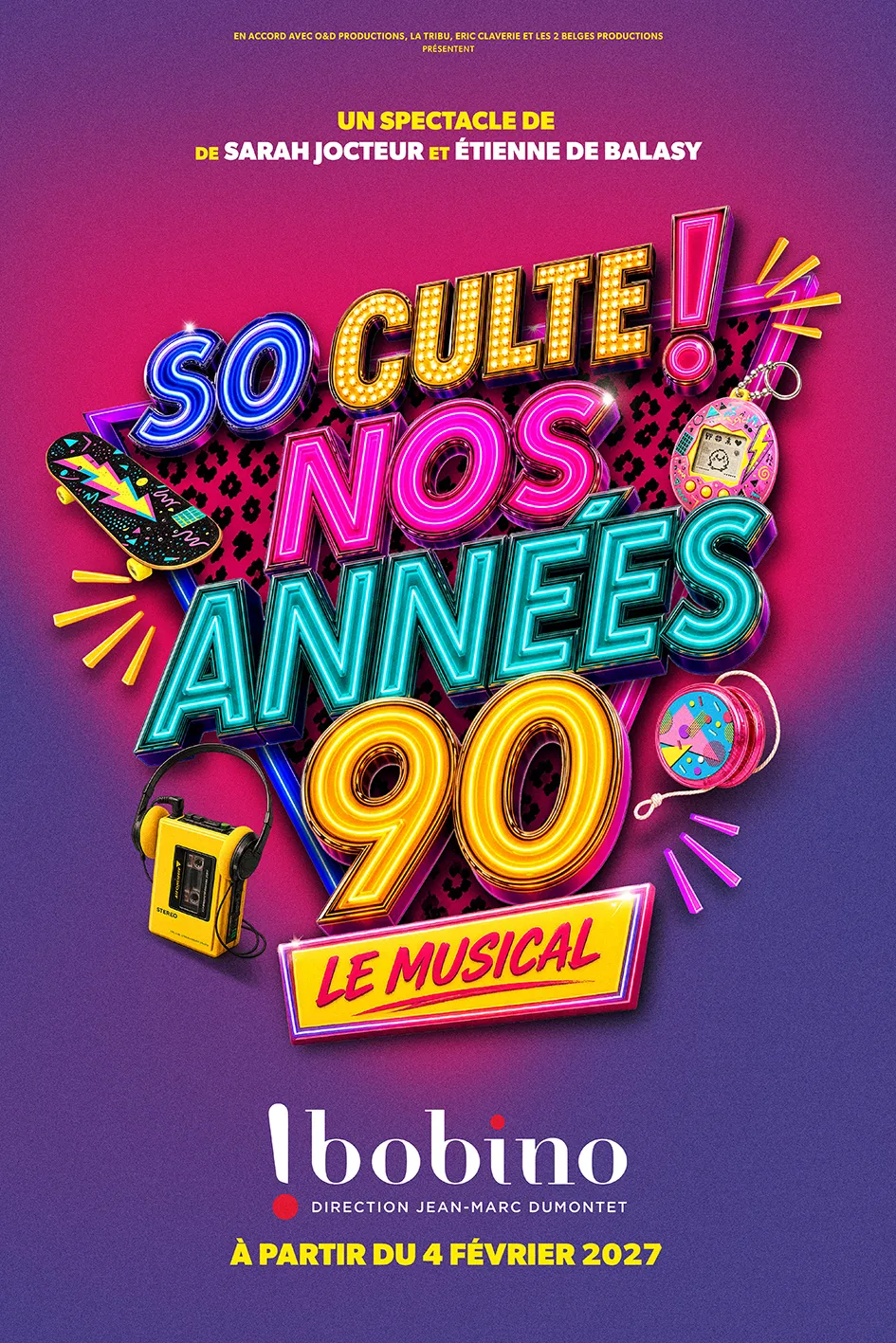 Affiche du spectacle So Culte ! Nos Années 90